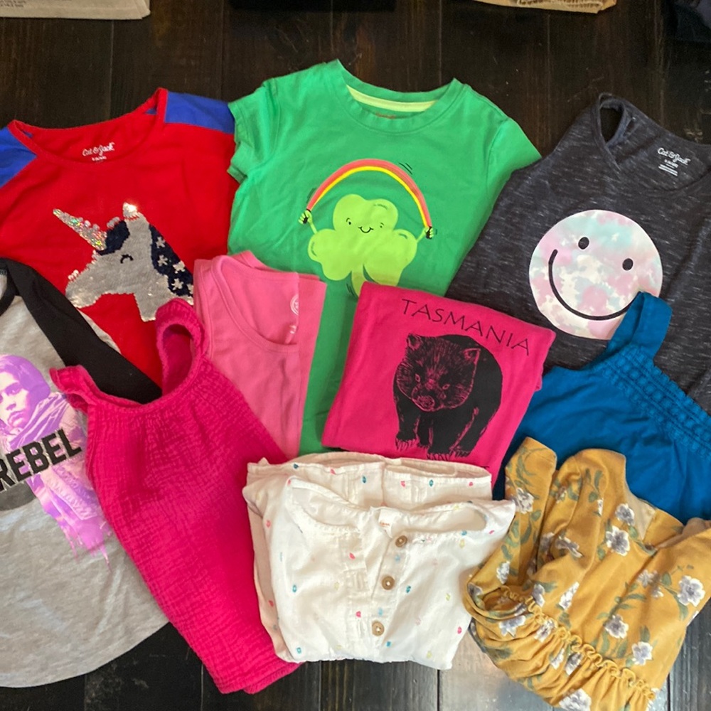Girls Shirt Lot size 6-8